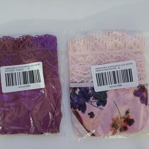 4 NWT Soma Hipsters Enchanting Lace So Soft. 4 Pairs. Size Medium.